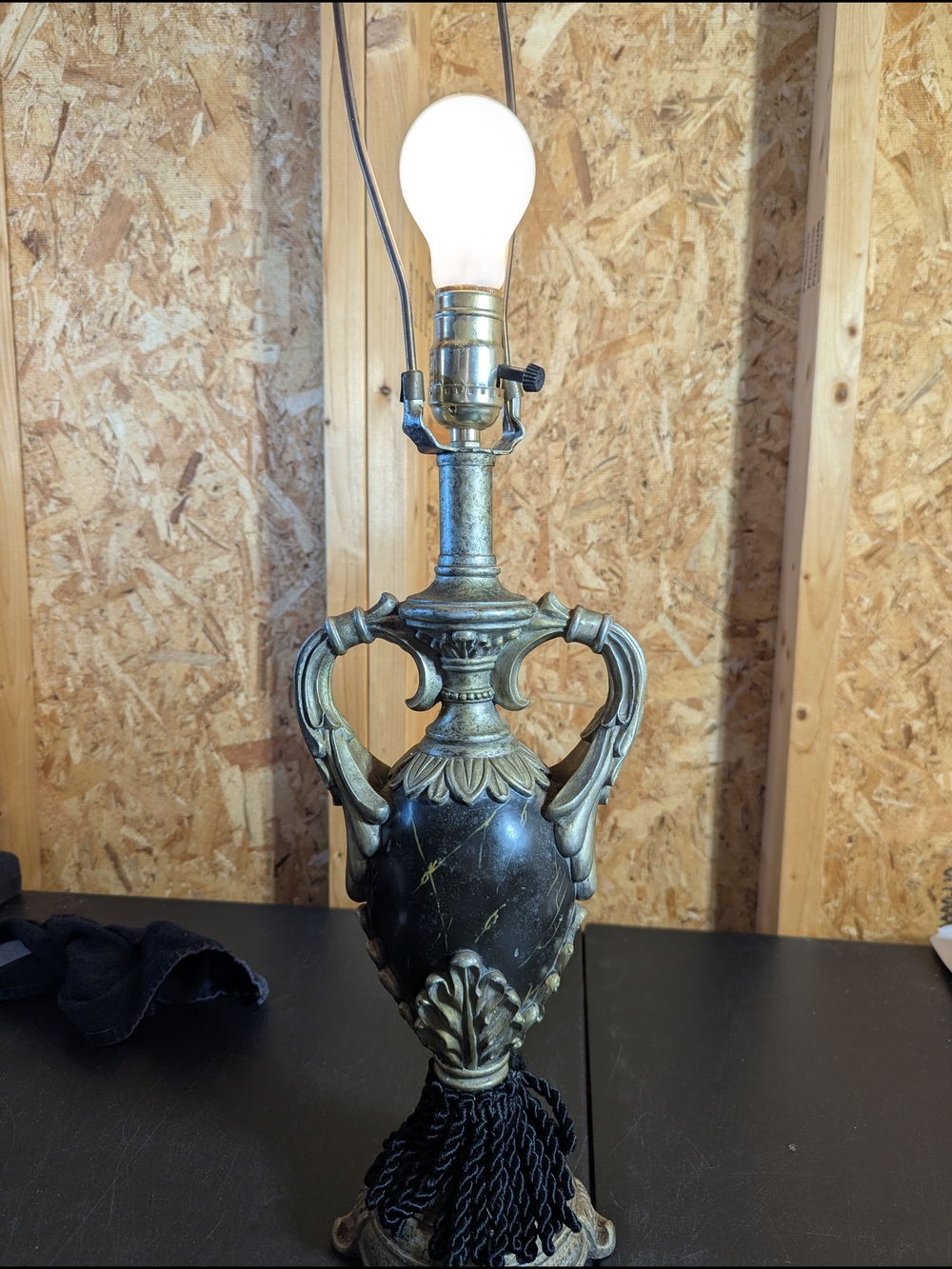 French Revival Style Trophy Lamp